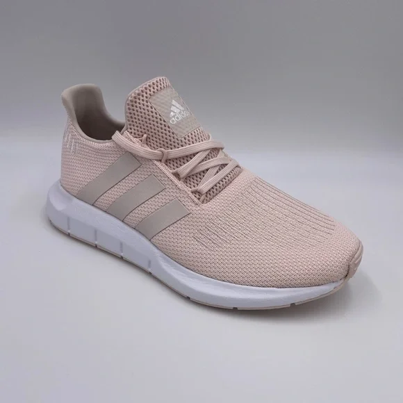 Adidas Swift Run 1.0 Pink / White Womens Shoes - Picture 7 of 8